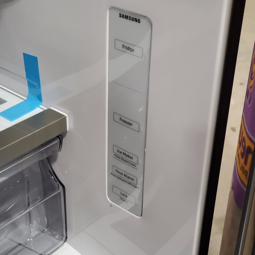 Pictures of Samsung 32 cu. ft. Mega Capacity 3-Door French Door Refrigerator with Dual Auto Ice Maker in Stainless Steel 4SD404 - RF32CG5100SR - Scratch & Dent (Minor) - Neu Appliance Outlet - Discount Appliance Outlet in Austin, Tx