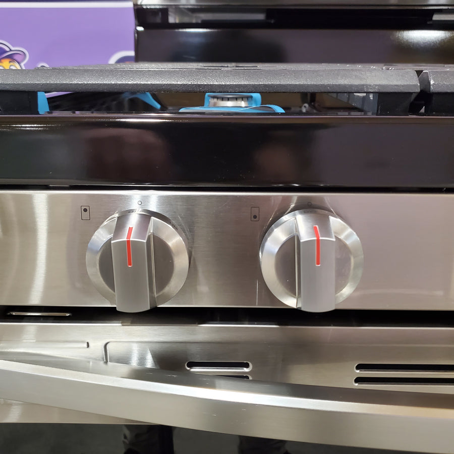 Samsung Smart Freestanding Gas 6.0 Cu. Ft. Range with No Preheat Air Fry and Convection in Stainless Steel 22131SD83 - NX60A6511SS - Open Box