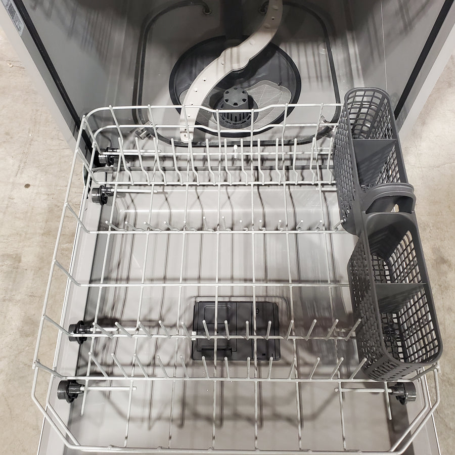 GE® ENERGY STAR® Dishwasher with Front Controls in White 25134SD481 - GDF460PGTWW - Open Box