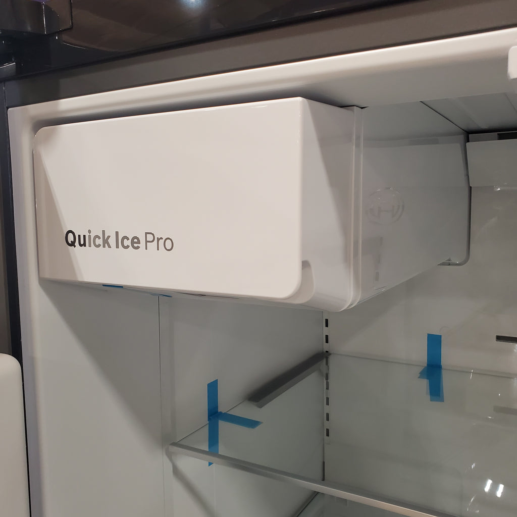 Bosch Fastest Ice Maker Standard-Depth 300 Series 26-cu ft 3 -Door Smart Compatible French Door Refrigerator with Ice Maker with Water and Ice Dispenser in Stainless Steel 3SD897 - B36FD31ENS - Open Box