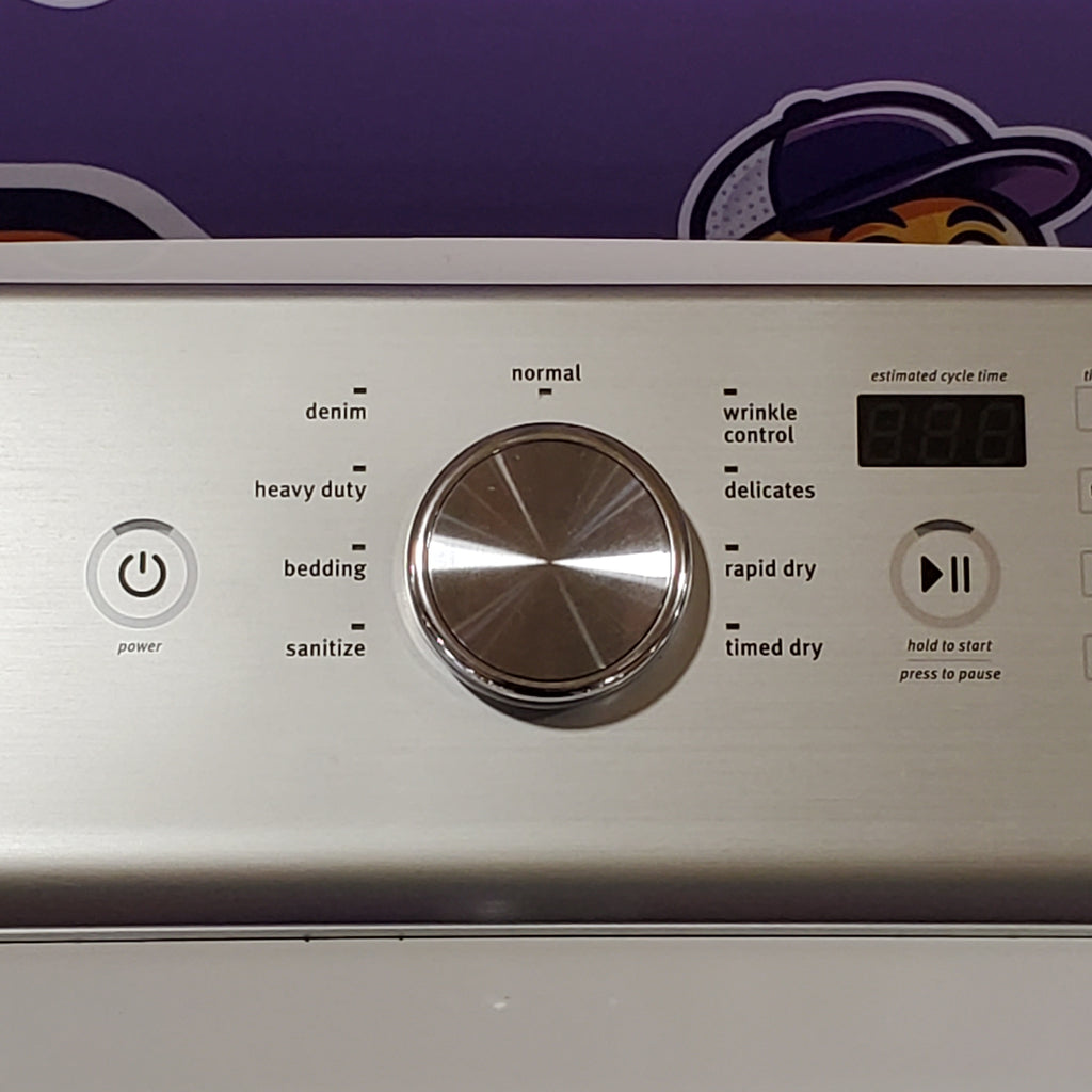 Pictures of Maytag 7.4 cu. ft. Large Capacity Electric Dryer with Rapid Dry Cycle and IntelliDry® Sensor MEDB765FW - Certified Refurbished - Neu Appliance Outlet - Discount Appliance Outlet in Austin, Tx