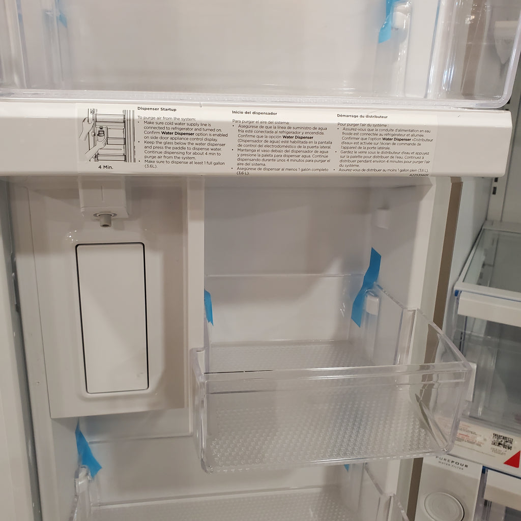 Pictures of Frigidaire 29 Cu. Ft. Standard-Depth French Door Refrigerator in Stainless Steel - 3SD558 - FRFN2813AF - Scratch & Dent (Moderate) - Neu Appliance Outlet - Discount Appliance Outlet in Austin, Tx