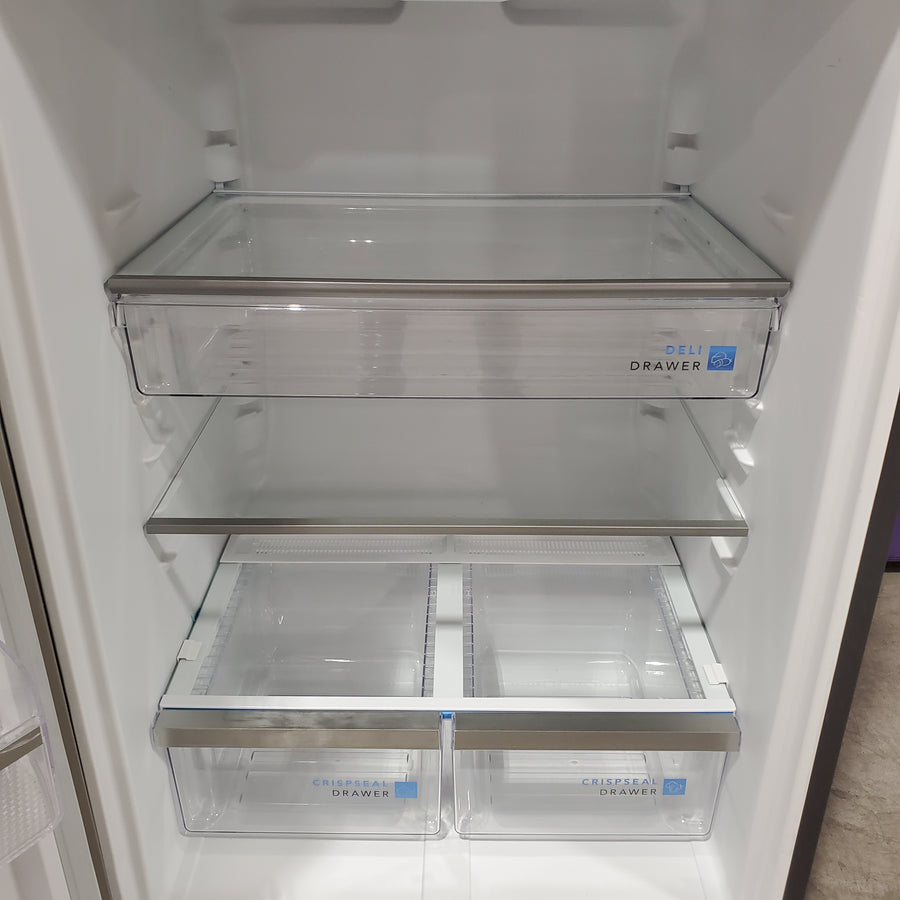Frigidaire Gallery 20 Cu. Ft. 30-inch Wide Garage Ready Top Freezer Refrigerator in Stainless Steel 31131SD13 - GRTE2055AF - Scratch & Dent (Moderate)