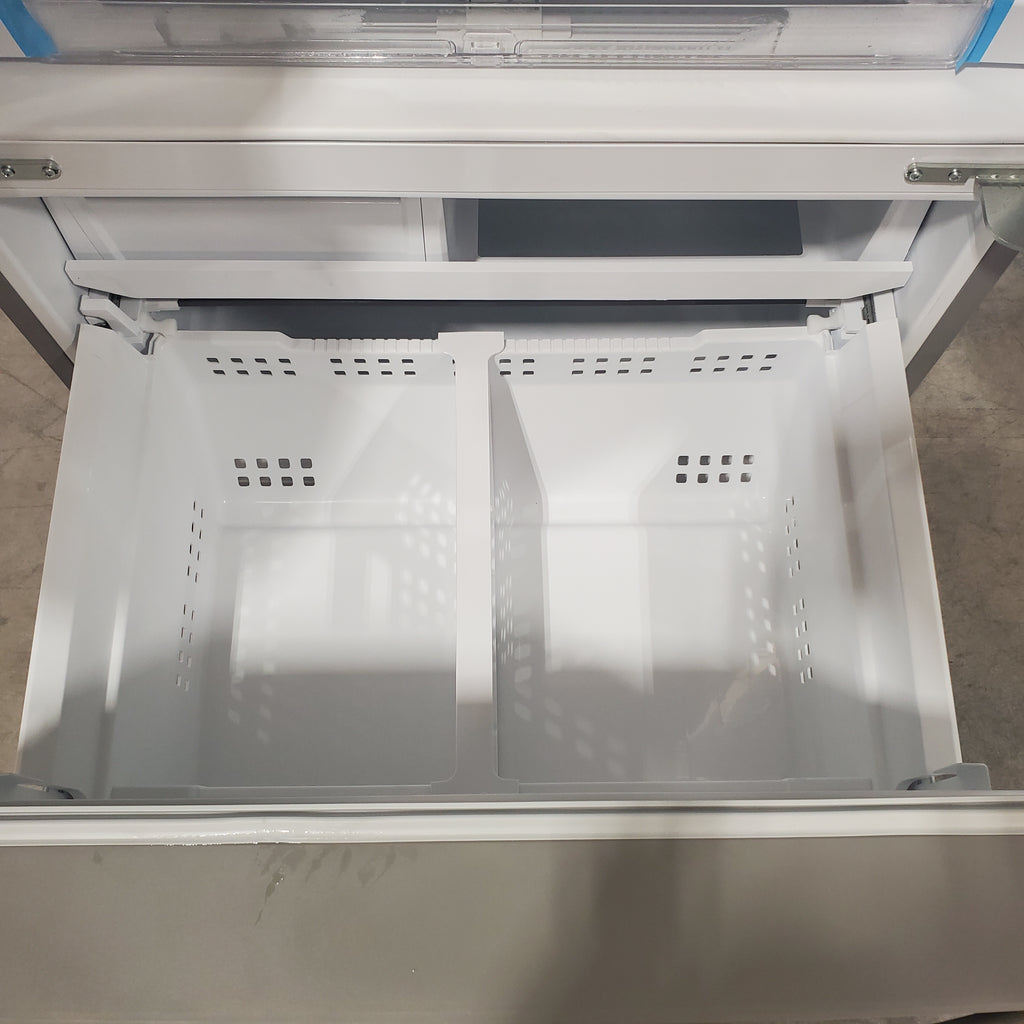 Pictures of Frigidaire 27.8-cu ft French Door Refrigerator with Dual Ice Maker (Fingerprint Resistant Stainless Steel) ENERGY STAR-GRFS2853AF-Scratch and Dent - (Minor) - Neu Appliance Outlet - Discount Appliance Outlet in Austin, Tx