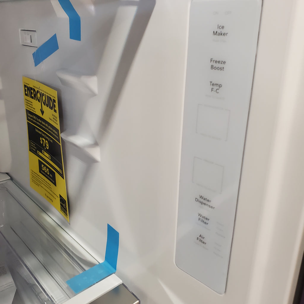 Frigidaire Gallery 20 Cu. Ft. 30" Wide Standard-Depth French Door Refrigerator in Stainless Steel 3SD817 - GRFN2023AF - Scratch & Dent (Moderate)