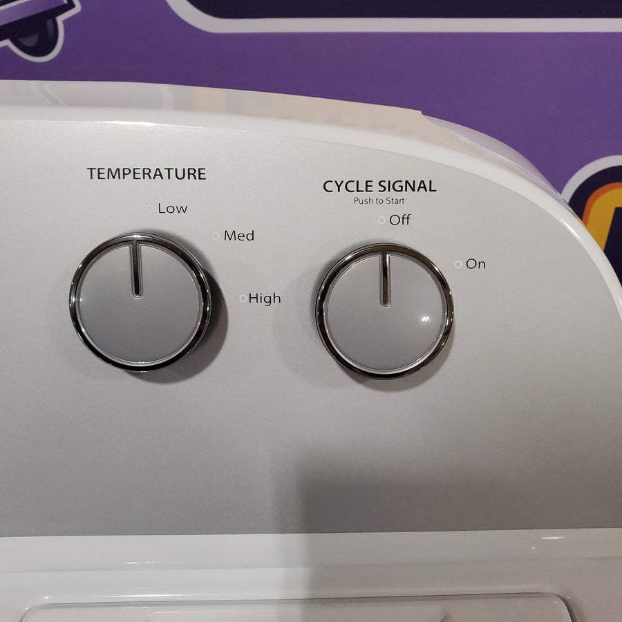 Whirlpool White Electric Extra Large 7.0 Cu. Ft. Dryer with Wrinkle Shield 22136SD350 - WED4815EW - Scratch & Dent (Moderate)