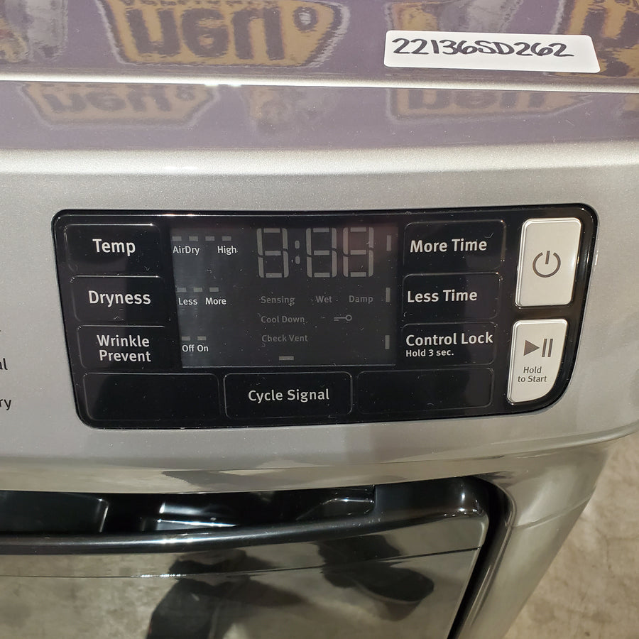 Maytag 7.3-cu ft Stackable Vented Electric Dryer Energy Star Certified MED5630HC - Scratch & Dent (Minor)