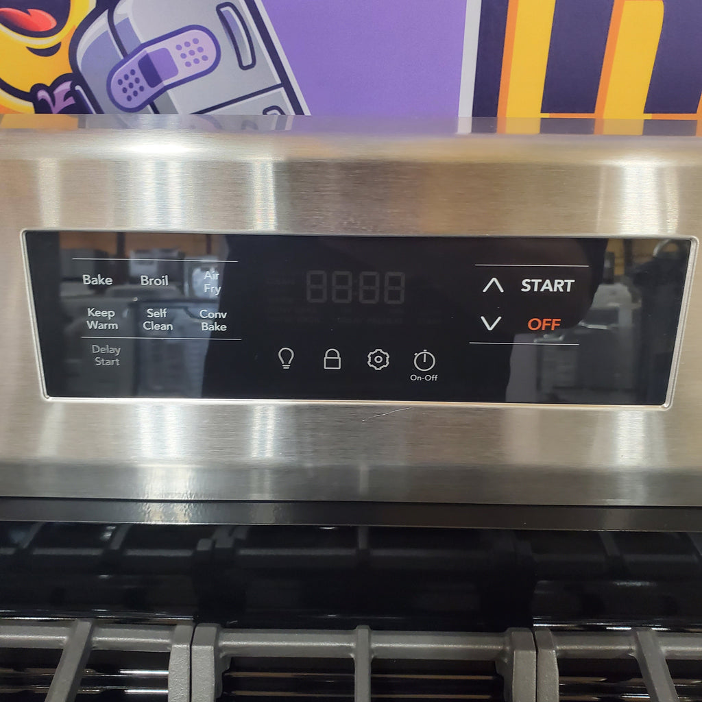 Pictures of Frigidaire Stainless Steel 30" Gas Range with Air Fry and Five Burner Cooktop FCRG3083AS - Open Box - Neu Appliance Outlet - Discount Appliance Outlet in Austin, Tx