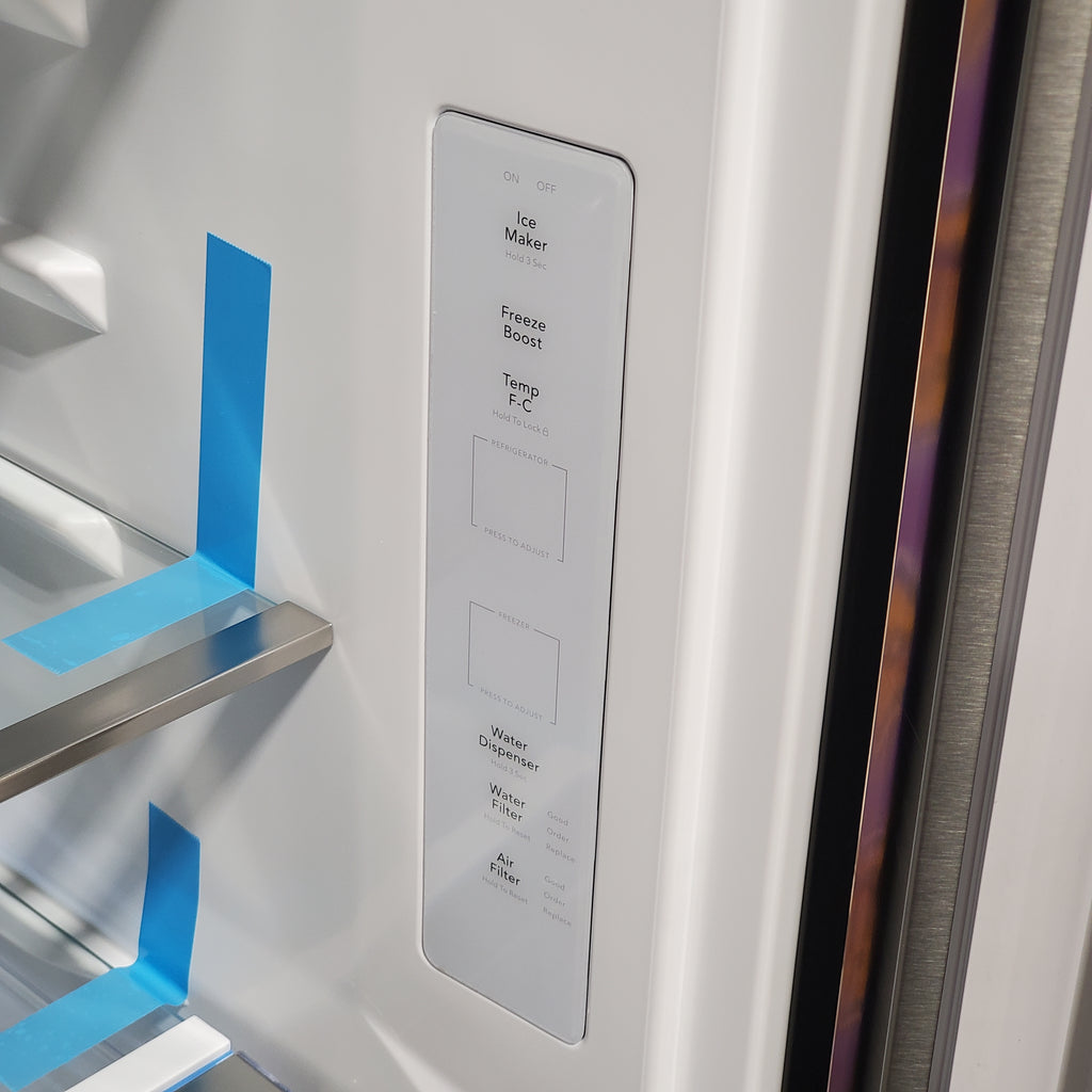 Pictures of Frigidaire Gallery 20 Cu. Ft. Standard-Depth French Door Refrigerator in Stainless Steel GRFN2023AF - Scratch & Dent (Minor) - Neu Appliance Outlet - Discount Appliance Outlet in Austin, Tx