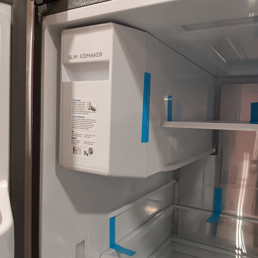 Midea Energy Star 29 cu. ft. OneTouch AutoFill™ French Door Refrigerator in Stainless Steel 22231SD302 - MRF29D9BST - Scratch & Dent (Moderate)