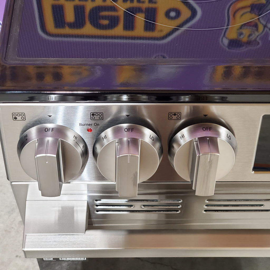 LG 6.3 cu ft. Smart Electric Slide-in Range with Air Fry & EasyClean® 5SD177 - LSEL6333XE - Open Box