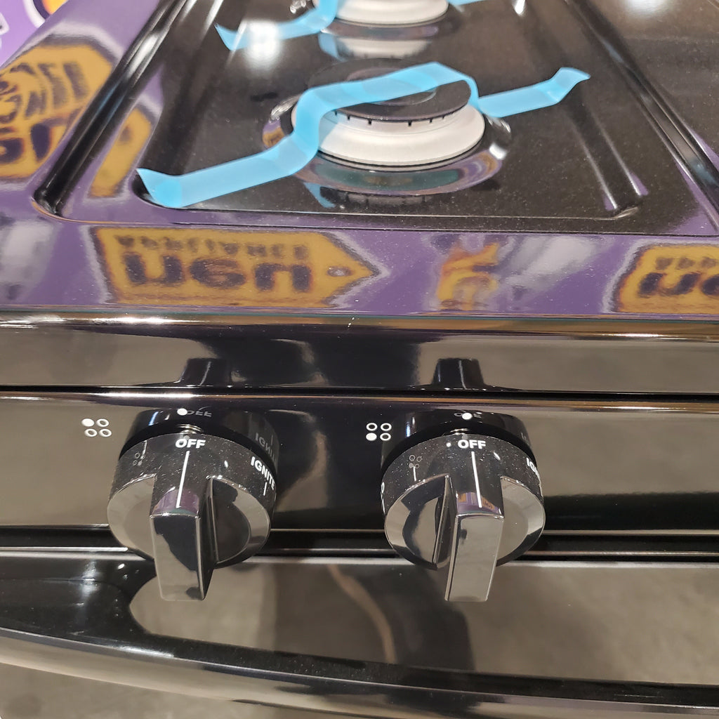 Pictures of Amana 30-inch 4-Burner Freestanding Gas Range with Easy-Clean Glass Door AGR4203MNB - Scratch & Dent (Minor) - Neu Appliance Outlet - Discount Appliance Outlet in Austin, Tx