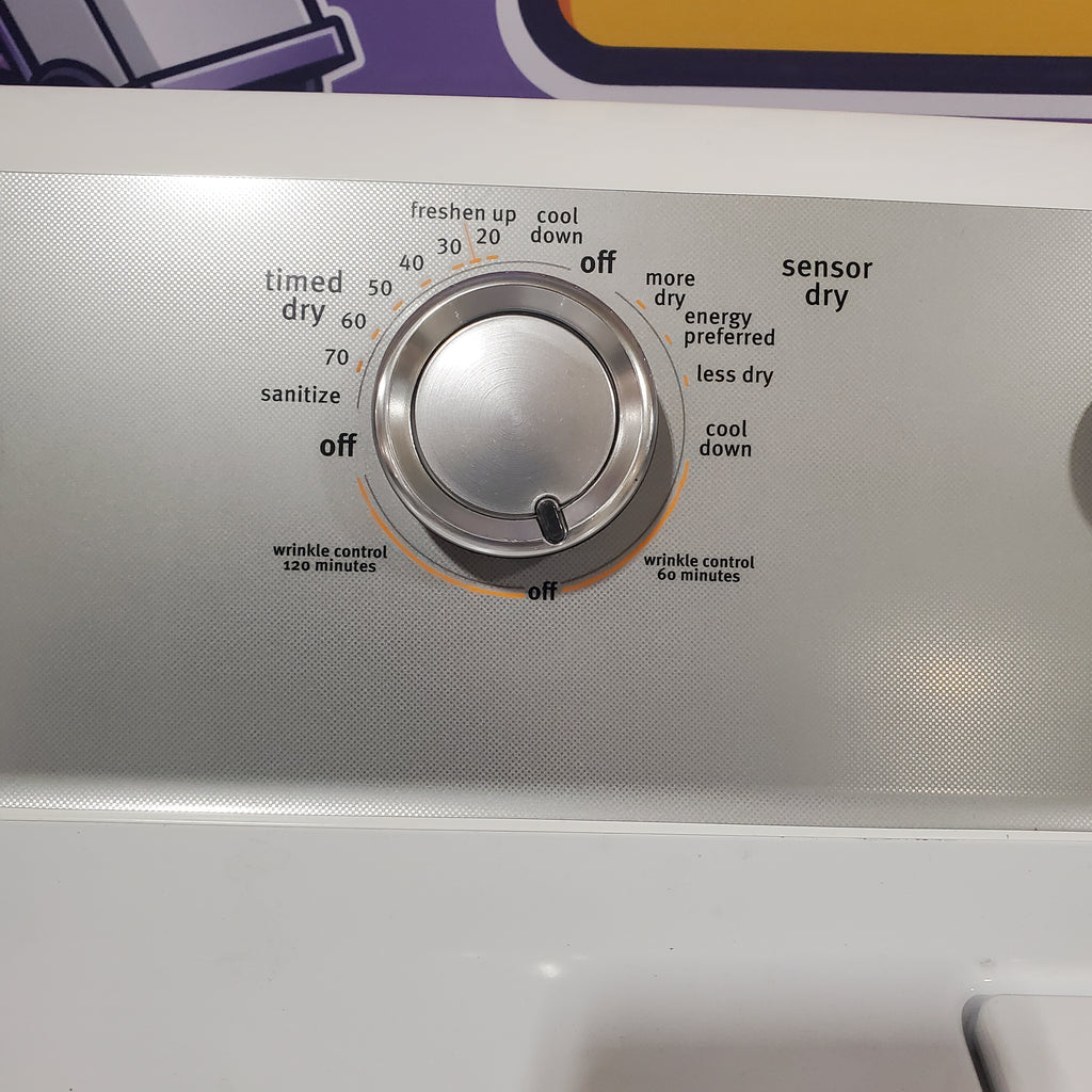 Pictures of Neu Elite Maytag Bravos 7.0 cu. ft. Electric 220v Dryer With Auto Sensor Dry - Certified Refurbished - Neu Appliance Outlet - Discount Appliance Outlet in Austin, Tx