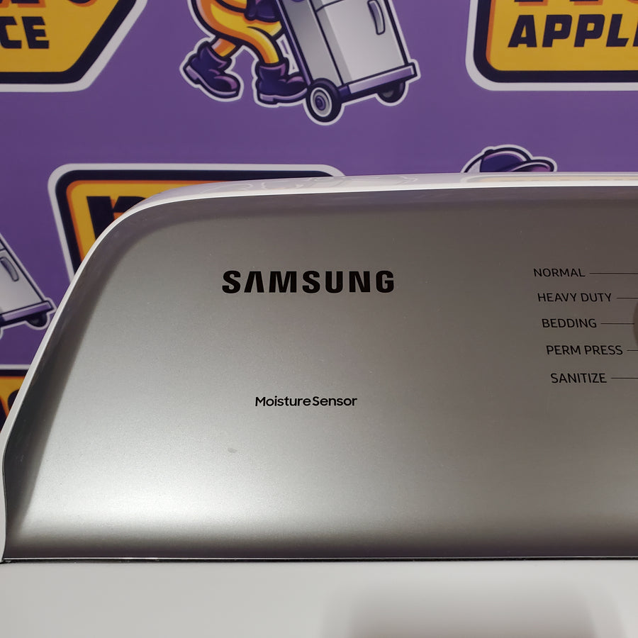 Samsung White Extra Large 7.4 Cu. Ft. Capacity with Sensor Dry 05CR066 - DVE50R5200W - Certified Refurbished