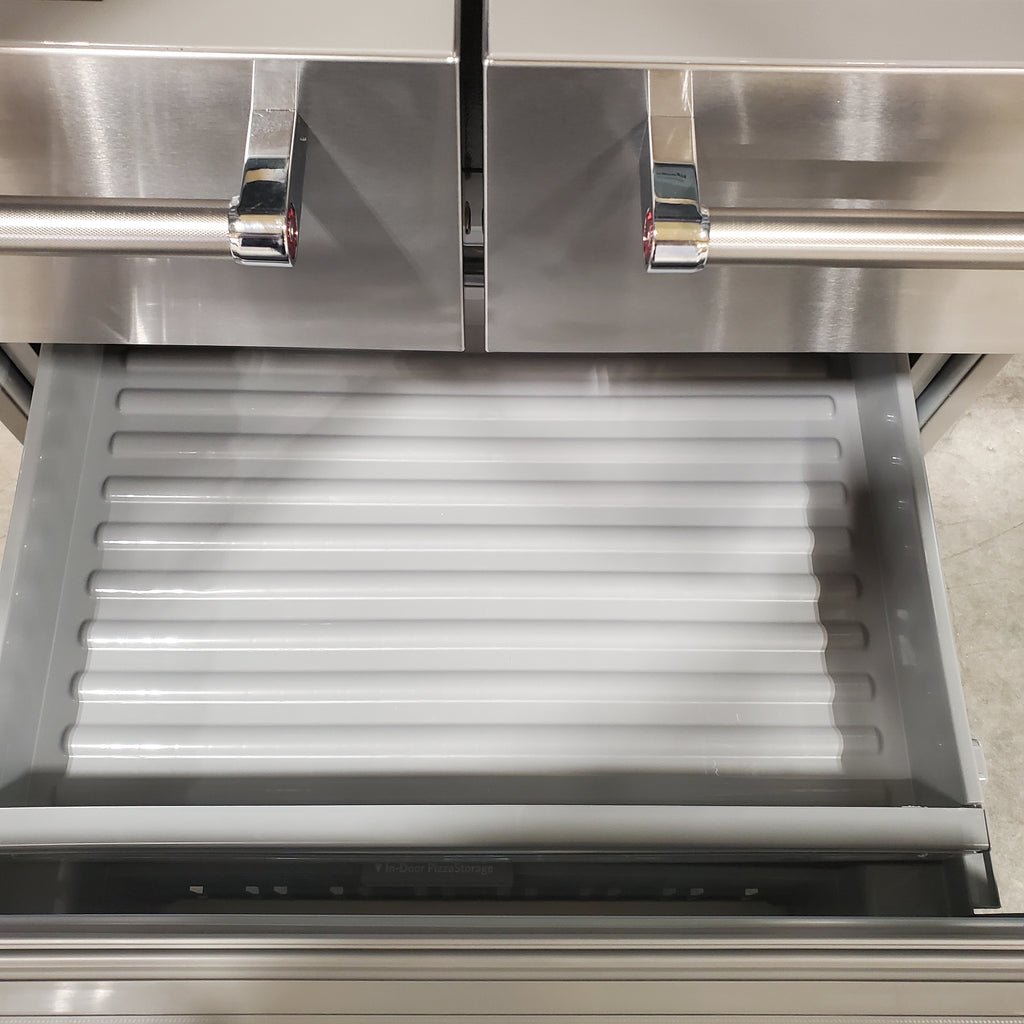 Pictures of Stainless Steel KitchenAid 25.8 cu. ft. 5 Door Refrigerator with External Ice and Water Dispenser - Open Box - Neu Appliance Outlet - Discount Appliance Outlet in Austin, Tx