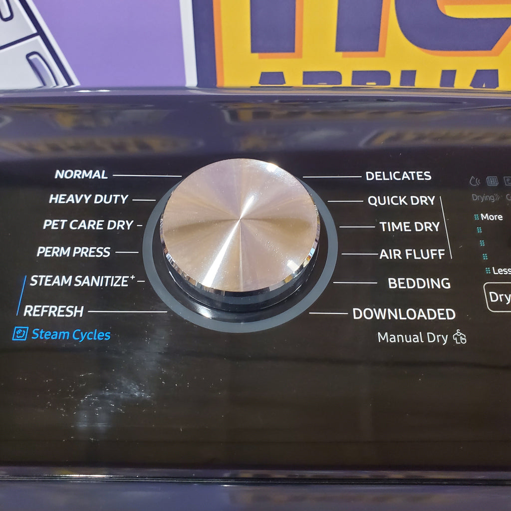 Pictures of Samsung 5.4 cu. ft. Smart Top Load Washer with Pet Care Solution and Super Speed Wash WA54CG7150AD - Open Box and 7.4 cu. ft. Smart Vented Electric Dryer with Pet Care Dry and Steam Sanitize+ 16040 - DVE54CG7150D - Scratch & Dent (Minor) - Neu Appliance Outlet - Discount Appliance Outlet in Austin, Tx