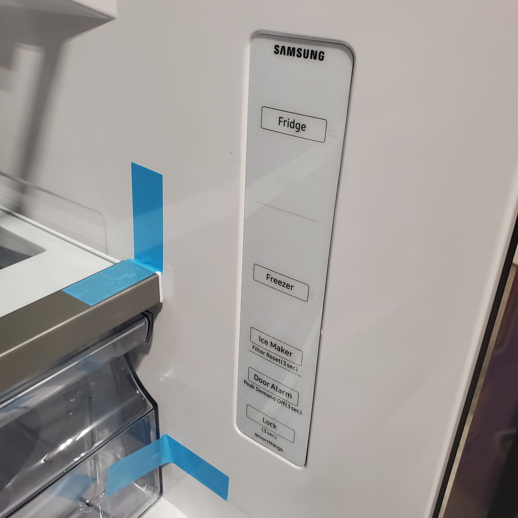 Pictures of Samsung 32 cu. ft. Mega Capacity 3-Door French Door Refrigerator with Dual Auto Ice Maker in Stainless Steel 4SD405 - RF32CG5100SR - Open Box - Neu Appliance Outlet - Discount Appliance Outlet in Austin, Tx