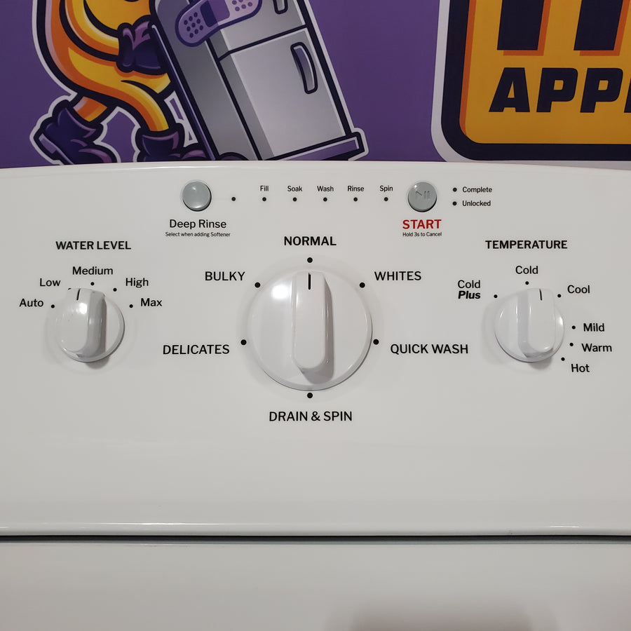 Hotpoint® 4.0 cu. ft. Capacity Washer with Cold Plus and Water Level Control 251315SD1130 - HTW265ASWWW - Scratch & Dent (Moderate)