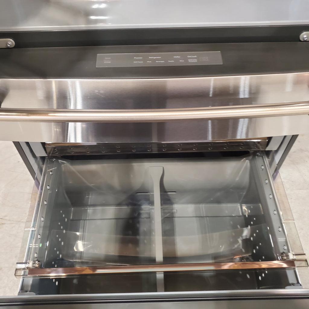 Pictures of Cafe Standard-Depth 28.7-cu ft 4 -Door Smart Compatible French Door Refrigerator with Ice Maker with Water Dispenser - Neu Appliance Outlet - Discount Appliance Outlet in Austin, Tx