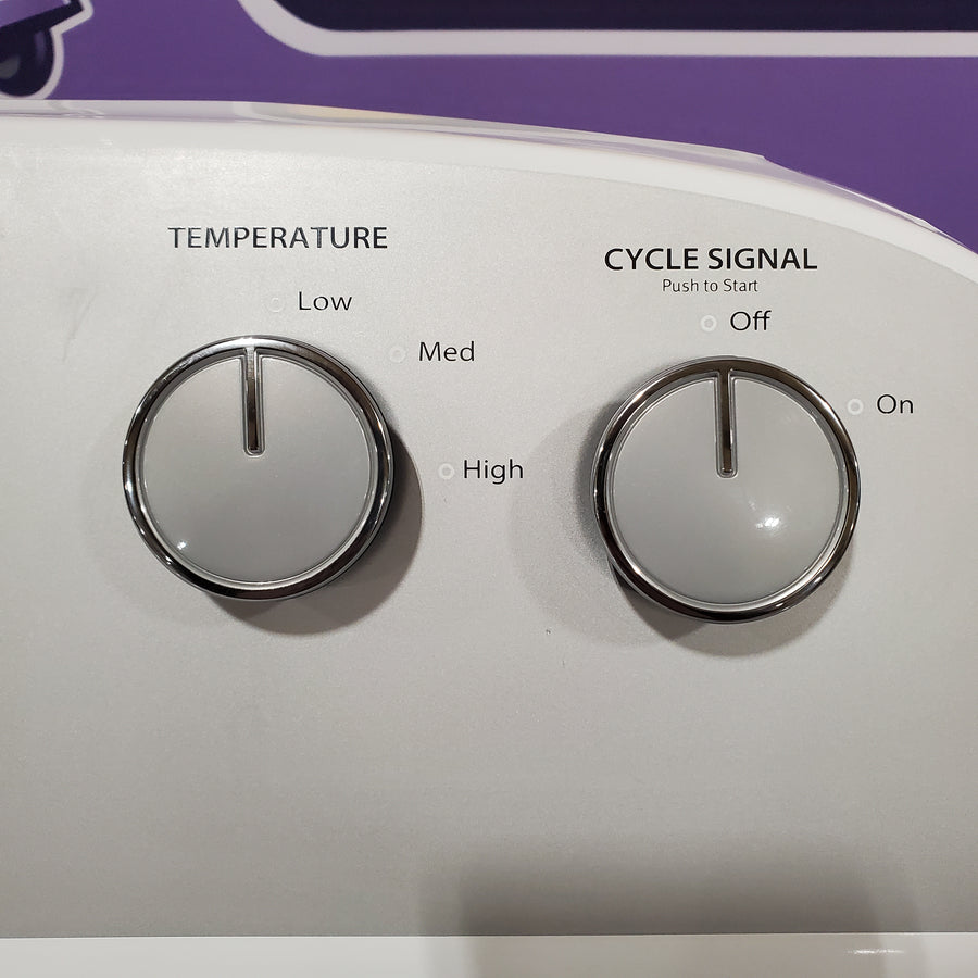 Whirlpool White Electric Extra Large 7.0 Cu. Ft. Dryer with Wrinkle Shield 22132SD121 - WED4815EW - Scratch & Dent (Minor)