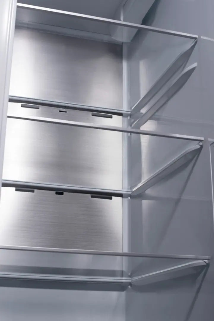 LG ENERGY STAR 27 cu. ft. Side by Side Refrigerator with Edge-to-Edge InstaView in Print Proof Stainless Steel - 22136SD337 - LRSOS2706S - Scratch & Dent (Moderate)