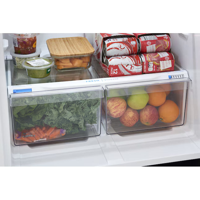 Frigidaire 20 Cu. Ft. Garage Ready Top Freezer Refrigerator in Stainless Steel 3SD992 - FFHT2022AS - Scratch & Dent (Minor)