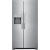 Pictures of Frigidaire 25.6-cu ft ENERGY STAR Side-by-Side Refrigerator with Ice Maker in Fingerprint Resistant Stainless Steel 3SD673 - FRSS26L3AF - Scratch and Dent (Minor) - Neu Appliance Outlet - Discount Appliance Outlet in Austin, Tx