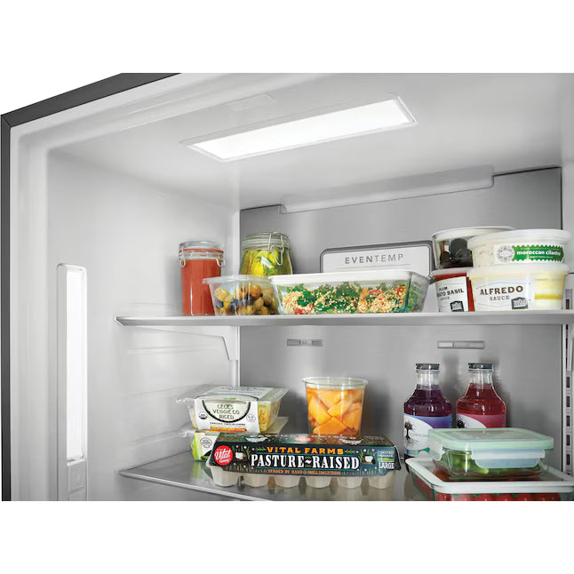 Frigidaire Professional 19 Cu. Ft. Single-Door Refrigerator in Stainless Steel FPRU19F8WF - Scratch & Dent (Minor) and Frigidaire Professional 19 Cu. Ft. Single-Door Freezer FPFU19F8WF - Scratch & Dent (Moderate)