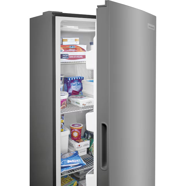 Frigidaire 13 Cu. Ft. Garage Ready Upright Freezer in Fingerprint-Resistant Stainless Steel 20132SD370 - FFFU13F2VV - Scratch & Dent (Major)