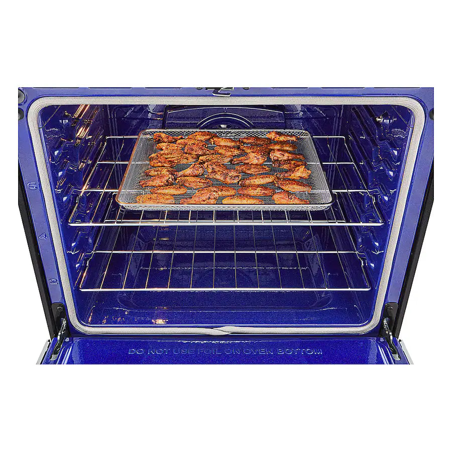 LG 6.3 cu. ft. Smart Dual Fuel Slide-in Range with InstaView®, ProBake Convection®, Air Fry and Air Sous Vide LSDL6336F - Scratch & Dent (Minor)