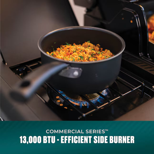 Charbroil® Commercial Series™ 4 Burner Gas Grill & Griddle in Stainless Steel 463263924 - Scratch & Dent (Moderate)