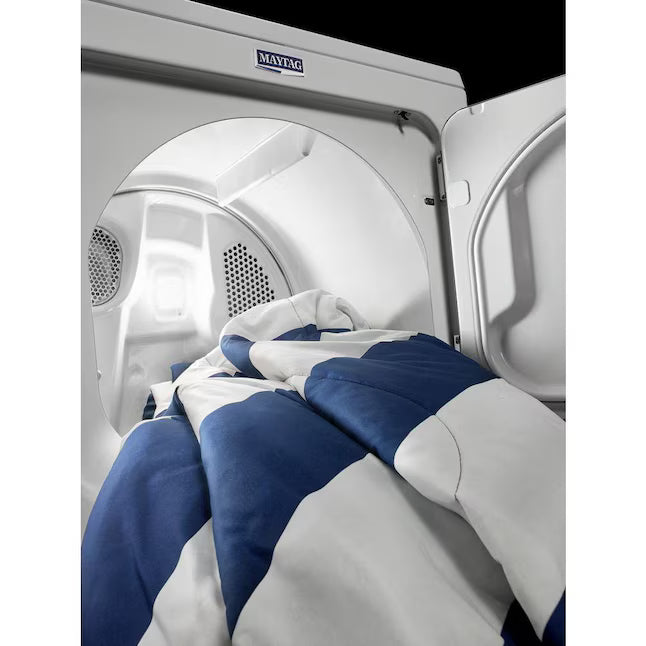 Maytag 4.2 Cu. Ft. Capacity Top Load Washer in White MTW4205SW - Scratch & Dent (Minor) and Maytag Extra Large Vented Electric Dryer in White 15033 - MEDX655DW - Certified Refurbished