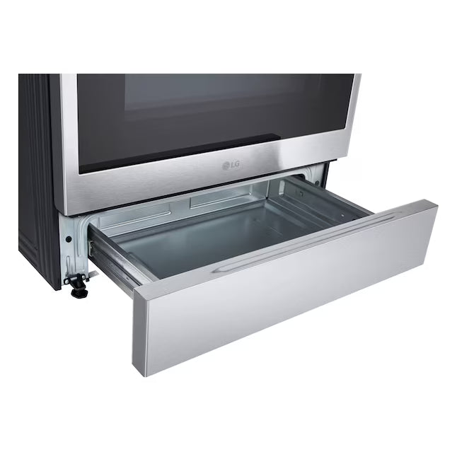 LG 6.3 cu ft. Smart Gas Slide-In Range ProBake Convection® InstaView®, and Air Fry 21SD033 - LSGL6335X - Scratch & Dent (Minor)