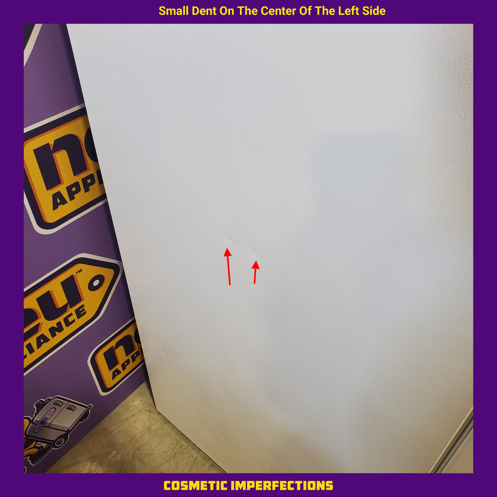 Pictures of 18 cu. ft. Top Freezer Refrigerator in White with Adjustable Temperature Controls MDTF18WHR - Scratch & Dent - Minor - Neu Appliance Outlet - Discount Appliance Outlet in Austin, Tx