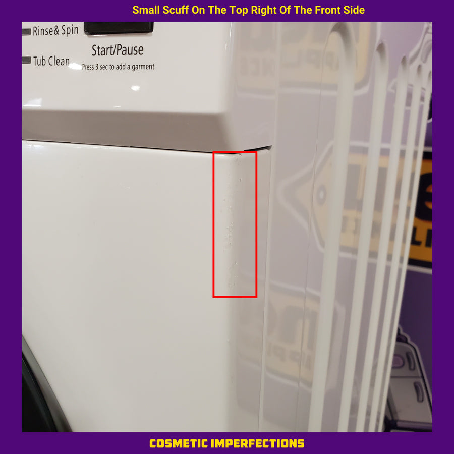 Magic Chef 23.4 in. 2.7 cu. ft. White All in One Ventless and Washer Dryer Combo 251311SD943 - MCSCWD27W5 - Open Box
