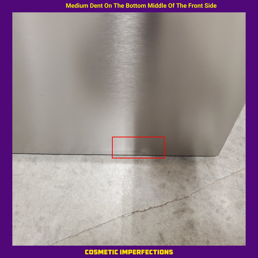 Beko 30” Counter-Depth Bottom Freezer Refrigerator with Ice Maker, Right Hinge BFBF30116SSIM - Scratch & Dent (Moderate)