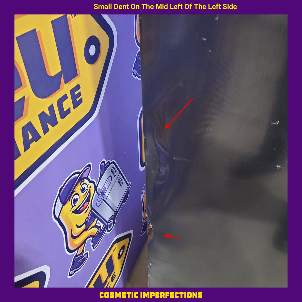 Pictures of Vissani 4.5 cu. ft. 2-Door Mini Refrigerator with Freezer in Platinum Steel HVDR45PS - Scratch & Dent (Minor) - Neu Appliance Outlet - Discount Appliance Outlet in Austin, Tx