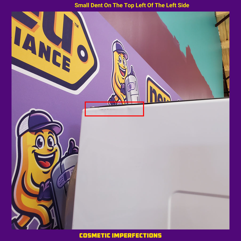 Pictures of Frigidaire Electric Washer/Dryer Laundry Center - 3.9 Cu. Ft Washer and 5.5 Cu. Ft. Dryer FLCE7522AW - Scratch & Dent (Minor) - Neu Appliance Outlet - Discount Appliance Outlet in Austin, Tx