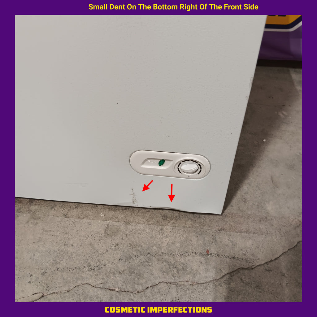 Pictures of Magic Chef 7.0 cu. ft. Chest Freezer in White with 7.0 Cu. Ft. Capacity, Manual Defrost, and Sliding-Bulk Storage Baskets HMCF7W4 - Scratch & Dent (Moderate) - Neu Appliance Outlet - Discount Appliance Outlet in Austin, Tx