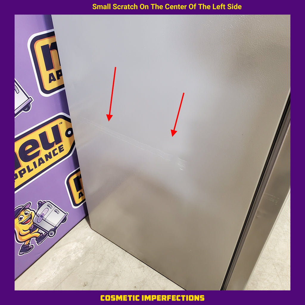 Pictures of Maytag 25 cu. ft. Side by Side Refrigerator with Exterior Ice and Water Dispenser in Fingerprint Resistant Stainless Steel MSS25C4MGZ - Scratch & Dent (Moderate) - Neu Appliance Outlet - Discount Appliance Outlet in Austin, Tx