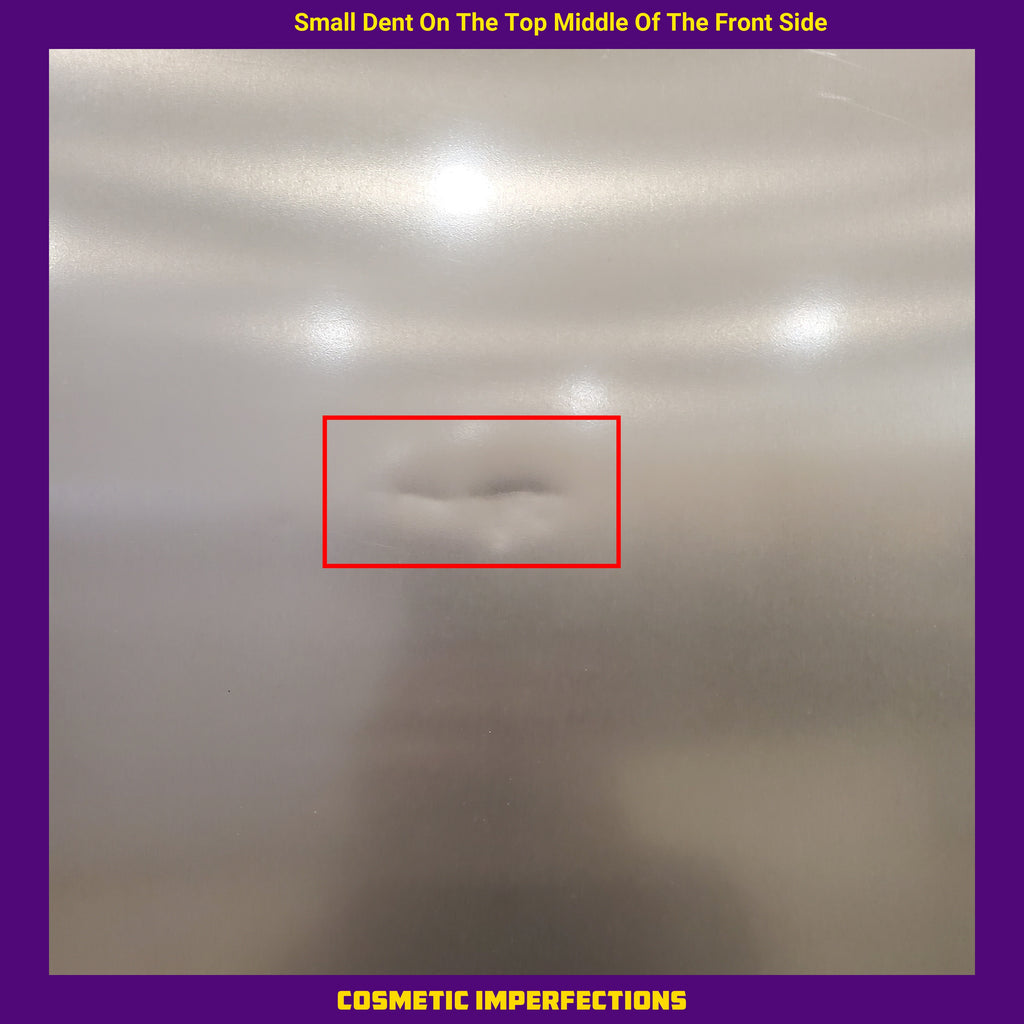 Pictures of Vissani 7.1 cu. ft. Manual Defrost Convertible Upright Freezer in Stainless Steel Look MDUFC7SS4 - Scratch & Dent (Minor) - Neu Appliance Outlet - Discount Appliance Outlet in Austin, Tx