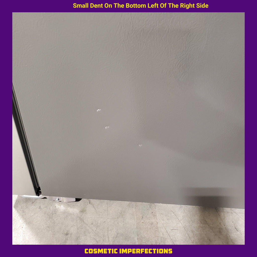 Pictures of Hisense 17.2 cu. ft. Fingerprint-Resistant Stainless Steel Refrigerator with LED Lighting, Metal Glide Doors, and Bottom Freezer HRB171N6ASE - Scratch and Dent (Minor) - Neu Appliance Outlet - Discount Appliance Outlet in Austin, Tx