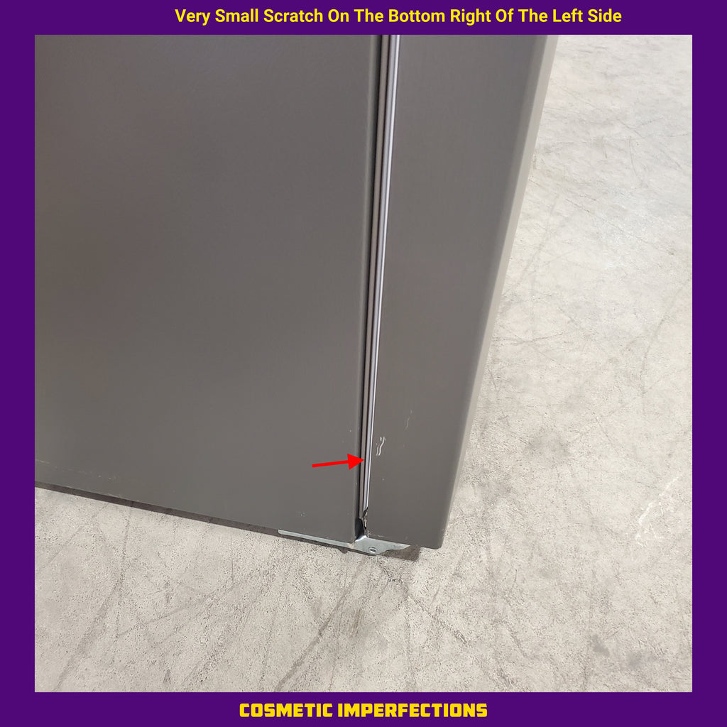 Pictures of Frigidaire 20 Cu. Ft. Garage Ready Upright Freezer in Carbon - 3SD403 - FRUF2020AN - Scratch & Dent (Moderate) - Neu Appliance Outlet - Discount Appliance Outlet in Austin, Tx