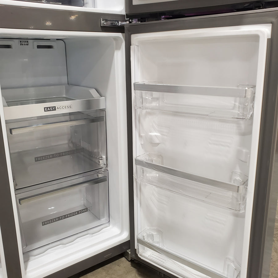 Whirlpool Stainless Steel Counter Depth 4 Door French Door Refrigerator with Ice Maker in Door and Triple Evaporation System 30131SD2 - WRQC7836RZ - Open Box