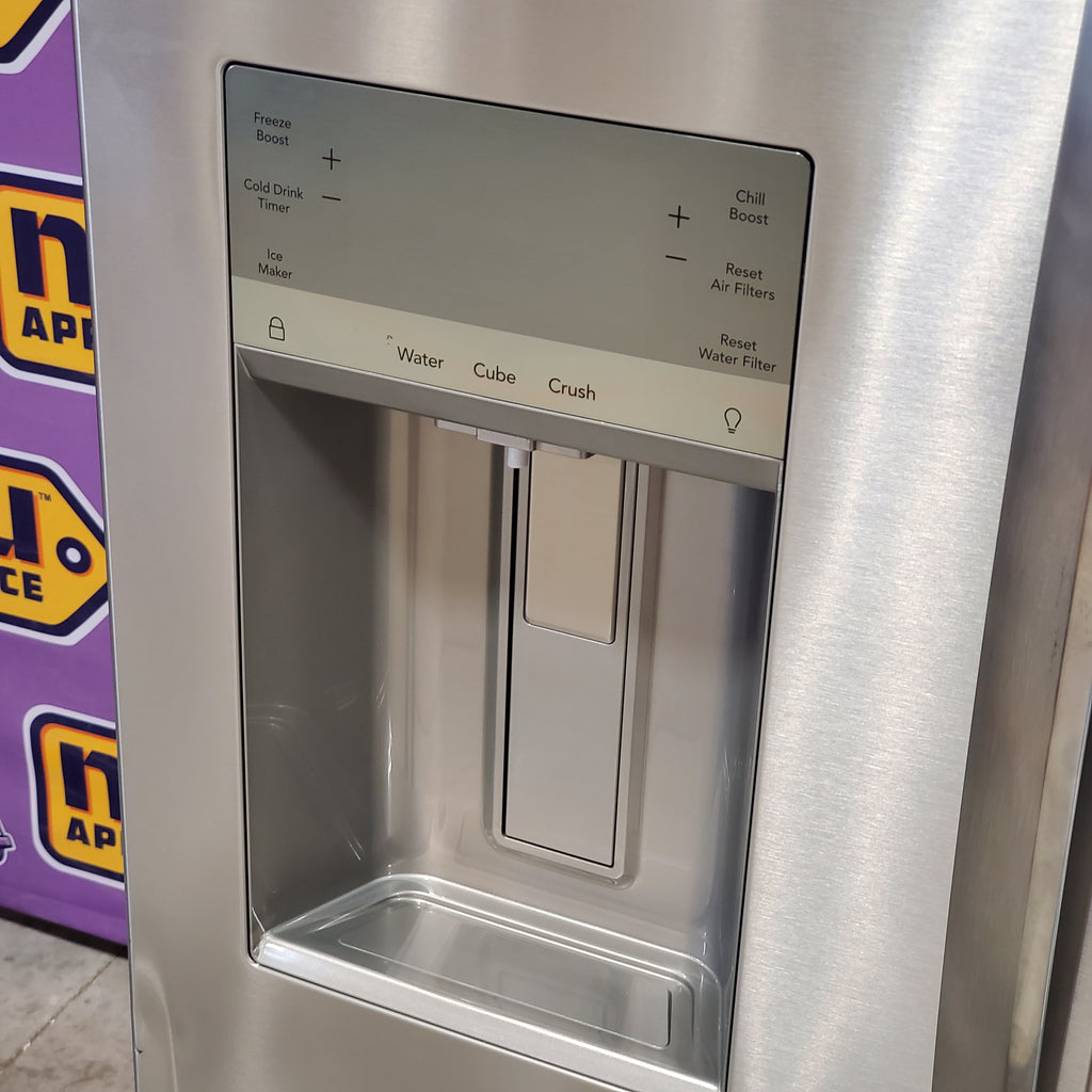 Pictures of Frigidaire 27.8-cu ft French Door Refrigerator with Dual Ice Maker (Fingerprint Resistant Stainless Steel) ENERGY STAR GRFS2853AF - Scratch & Dent (Moderate) - Neu Appliance Outlet - Discount Appliance Outlet in Austin, Tx