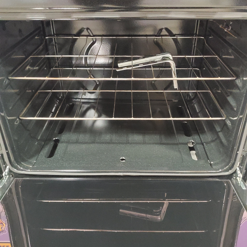 Pictures of Amana® 30-inch 4-Burner Freestanding Gas Range with Easy-Clean Glass Door AGR4203MNB - Scratch & Dent (Minor) - Neu Appliance Outlet - Discount Appliance Outlet in Austin, Tx