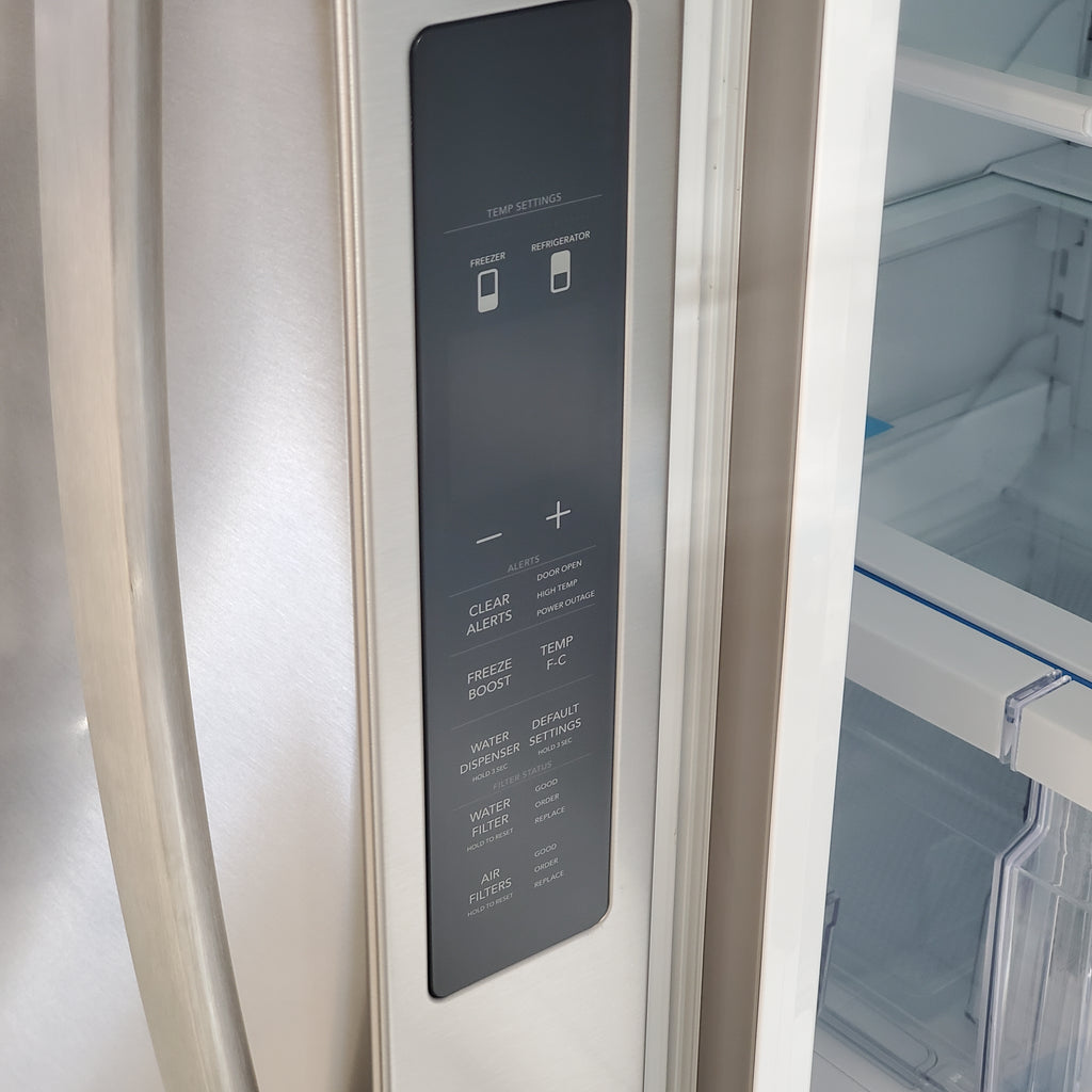 Pictures of Frigidaire 29 Cu. Ft. Standard-Depth French Door Refrigerator in Stainless Steel FRFN2813AF - Scratch & Dent (Minor) - Neu Appliance Outlet - Discount Appliance Outlet in Austin, Tx