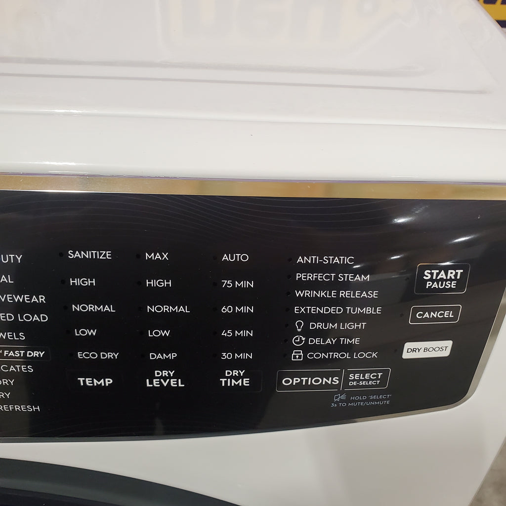 Pictures of Electrolux 8.0 Cu. Ft. Front Load Perfect Steam™ Gas Dryer with LuxCare® Dry and Instant Refresh ELFG7626BW - Scratch & Dent (Minor) - Neu Appliance Outlet - Discount Appliance Outlet in Austin, Tx