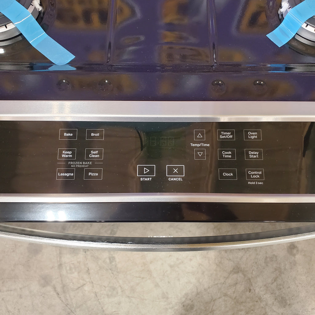 Pictures of Whirlpool Stainless Steel Gas 5.0 Cu. Ft. Range with Frozen Bake Technology WEG515S0LS - Open Box - Neu Appliance Outlet - Discount Appliance Outlet in Austin, Tx