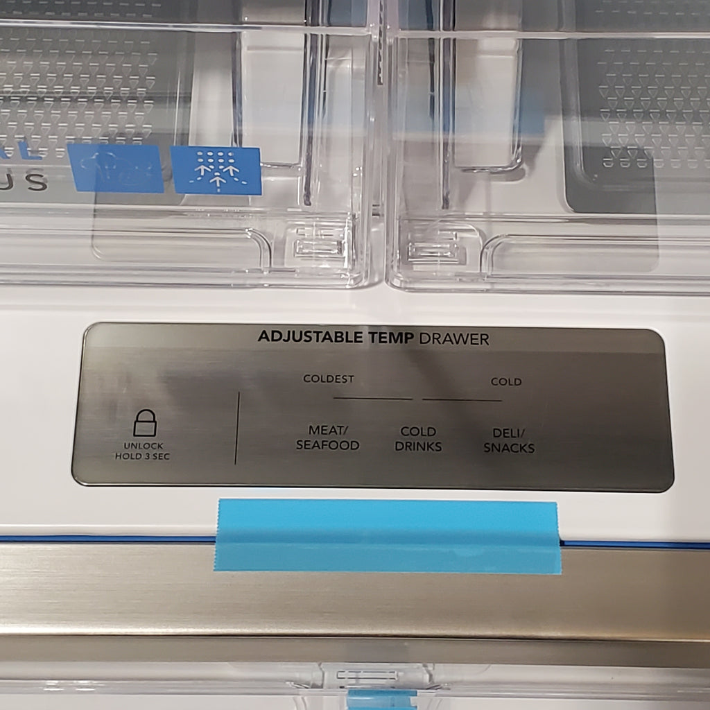 Pictures of Frigidaire 27.8-cu ft French Door Refrigerator with Dual Ice Maker (Fingerprint Resistant Stainless Steel) ENERGY STAR -GRFS2853AF-Open Box - Neu Appliance Outlet - Discount Appliance Outlet in Austin, Tx